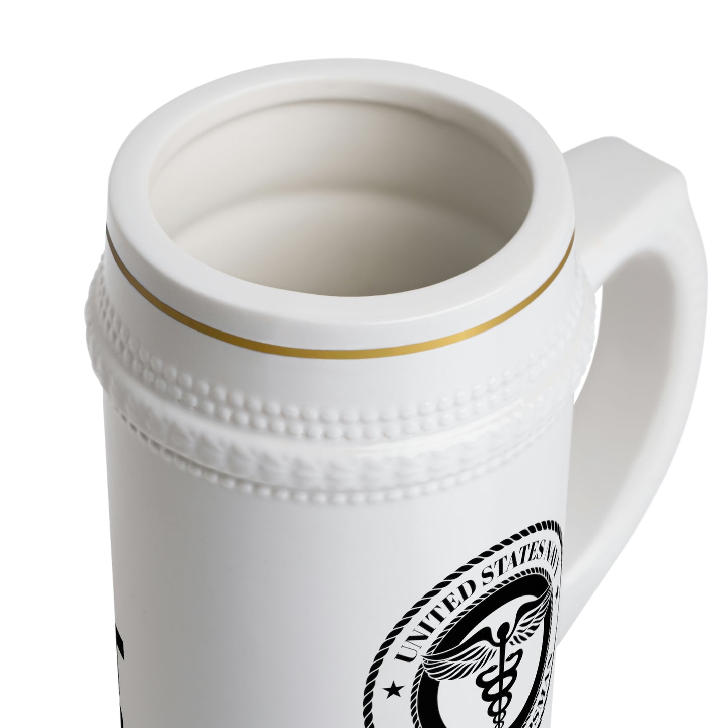 Customizable US Navy Chief Beer Stein Mug #NavyChief #CPO #ChiefPettyOfficer #MilitaryMug #ChiefBeerMug