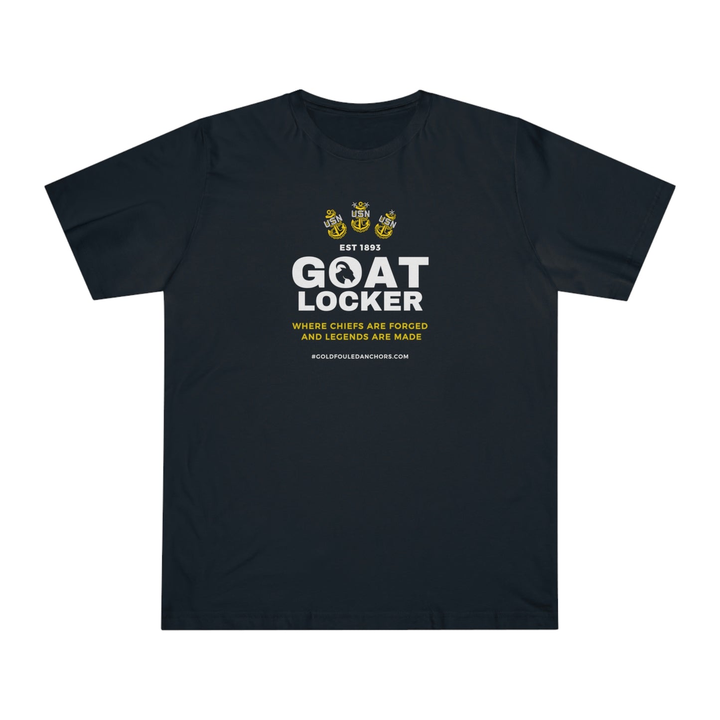 Unisex Navy Chief T-Shirt - Goatlocker #NavyChief #CPO #ChiefPettyOfficer #MilitaryApparel